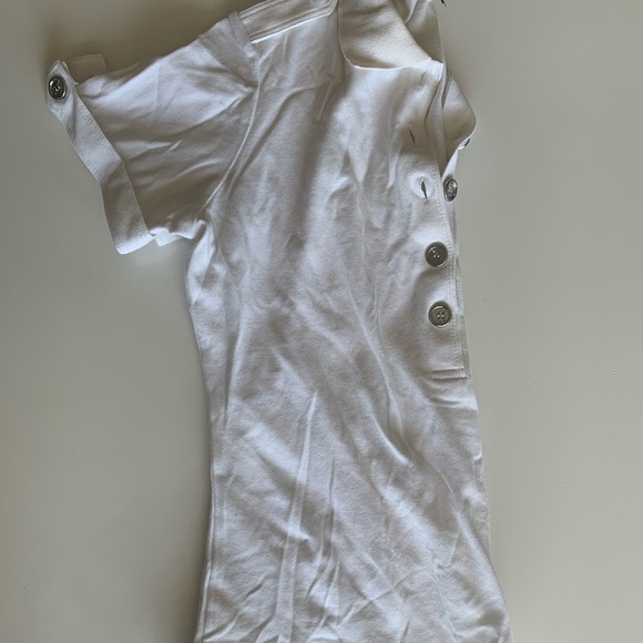 Burberry Polo Shirt White - Picture 5 of 5